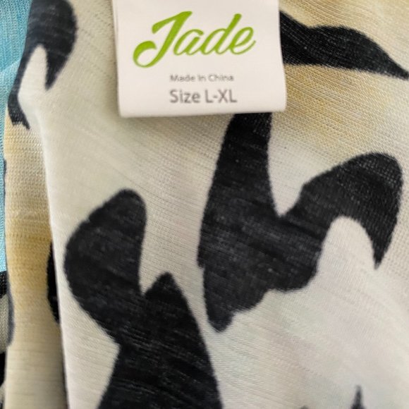 Jade Butterfly & Tiger Print Cover Up Dress - Picture 6 of 7